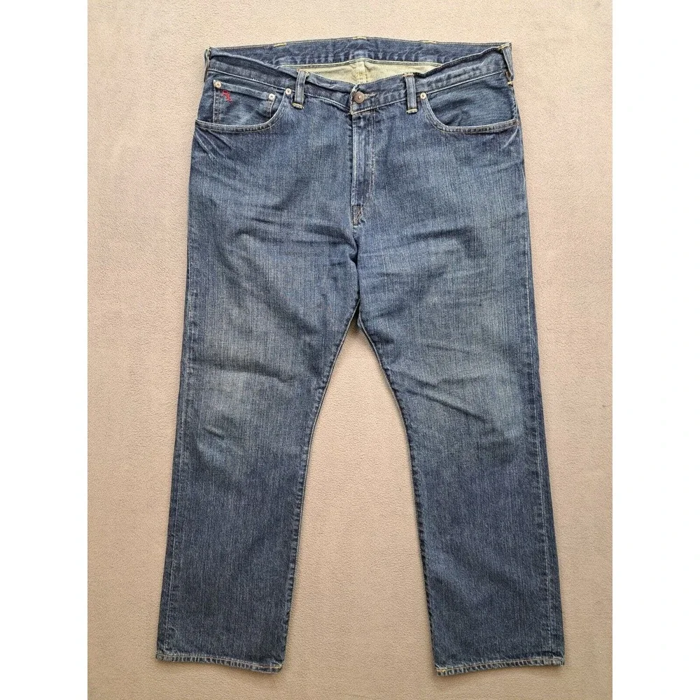 Polo Ralph Lauren 867 Classic Fit Jeans Mens 38X30 Dark Wash Cotton